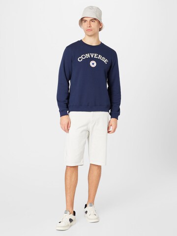 CONVERSE Sweatshirt in Blue