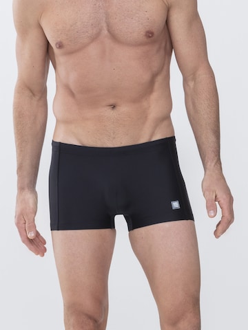 Mey Swim Trunks in Black: front