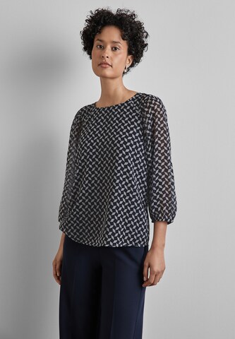 STREET ONE Blouse in Blue: front