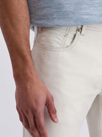 PIERRE CARDIN Regular Hose `Laval` in Weiß