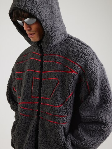 DIESEL Sweatjacke 'S-ZAT' in Grau