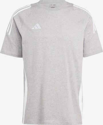 ADIDAS PERFORMANCE Functioneel shirt 'Tiro 24' in Grijs: voorkant