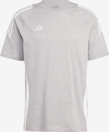 T-Shirt fonctionnel 'Tiro 24' ADIDAS PERFORMANCE en gris : devant
