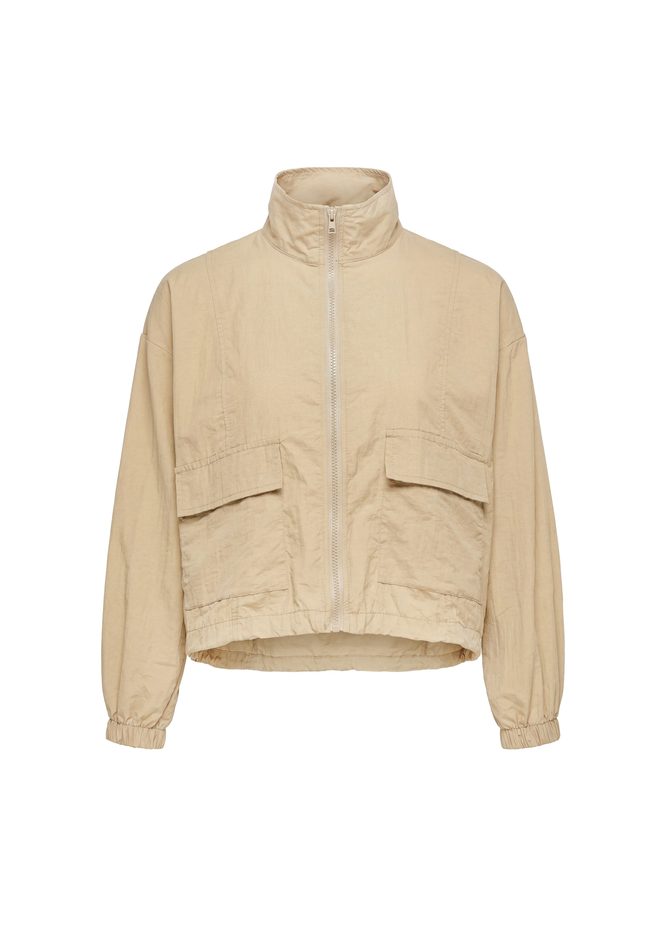 MO Between-season jacket in Beige: front