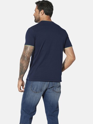 Jan Vanderstorm Shirt 'Hakejan' in Blue