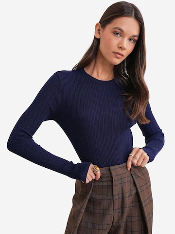 Pullover di MixRay in blu