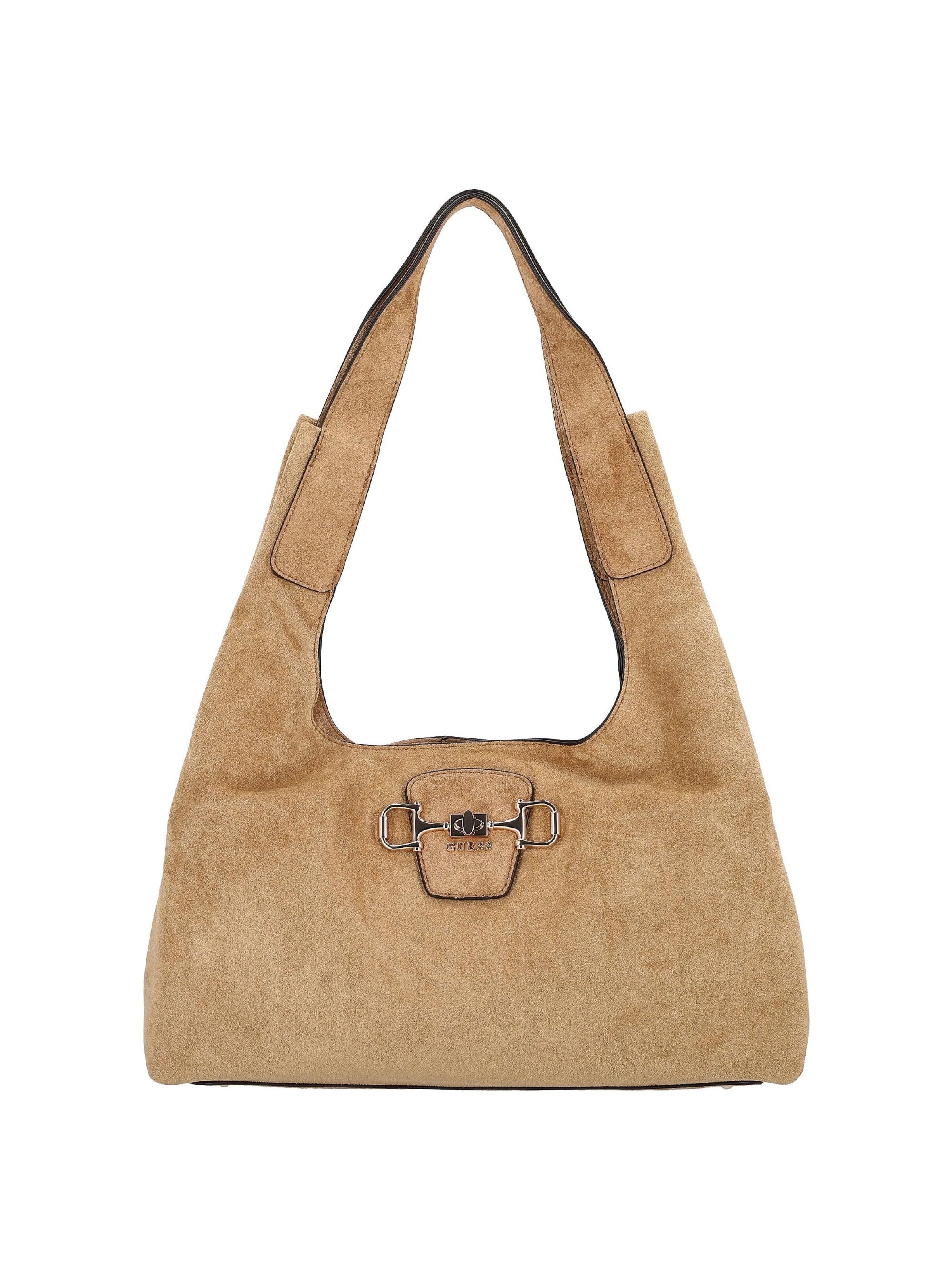 GUESS Schultertasche 'Sunset' in Braun: Vorderseite