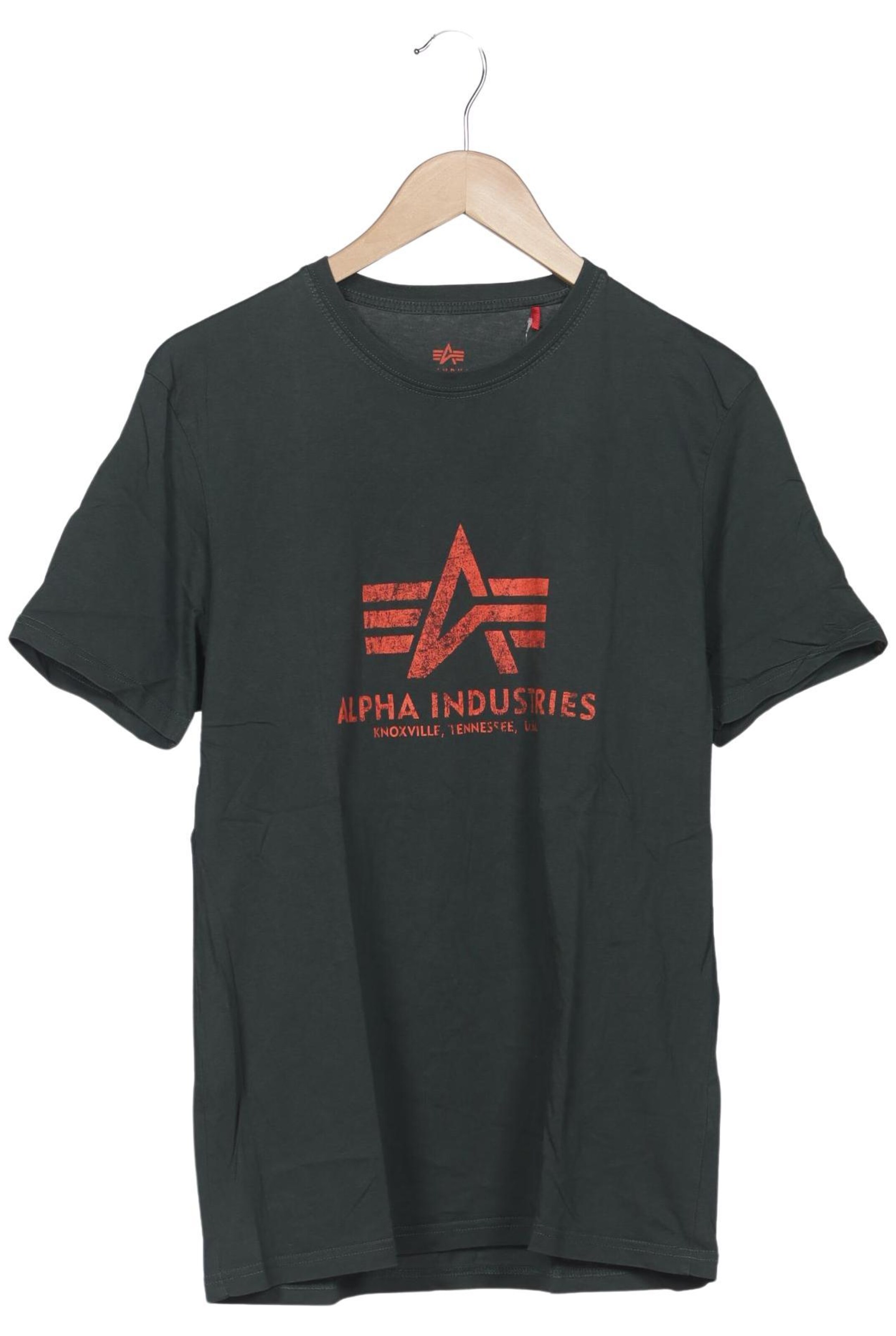 ALPHA INDUSTRIES Shirt in L in Green: front