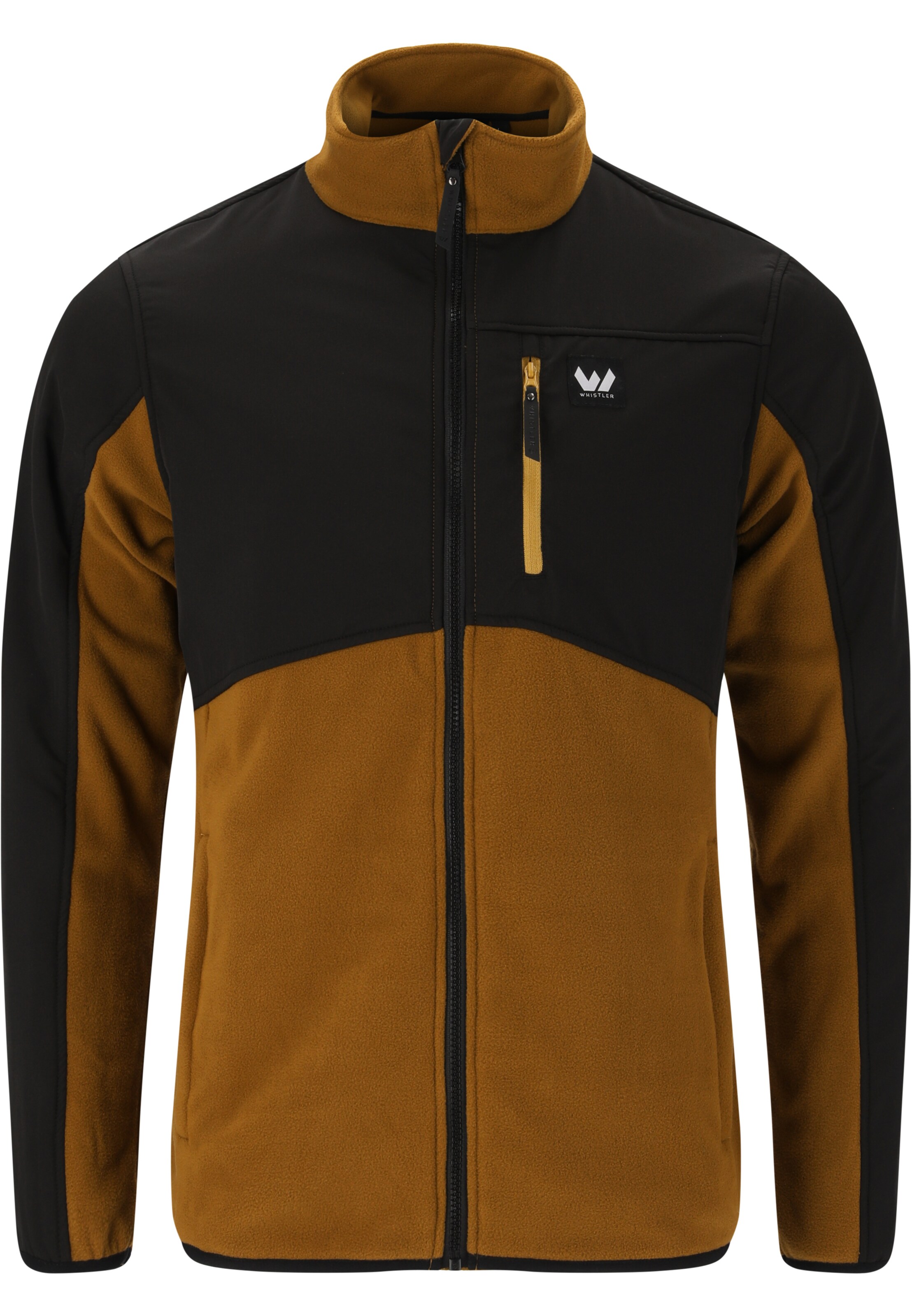 Whistler Funktionele fleece-jas 'Evo' in Bruin: voorkant