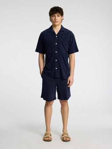 SELECTED HOMME Comfort Fit Skjorte i blå