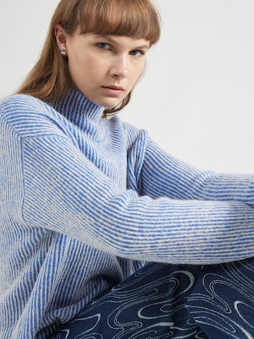 FRNCH PARIS Sweater 'PRESLAVA' in Blue