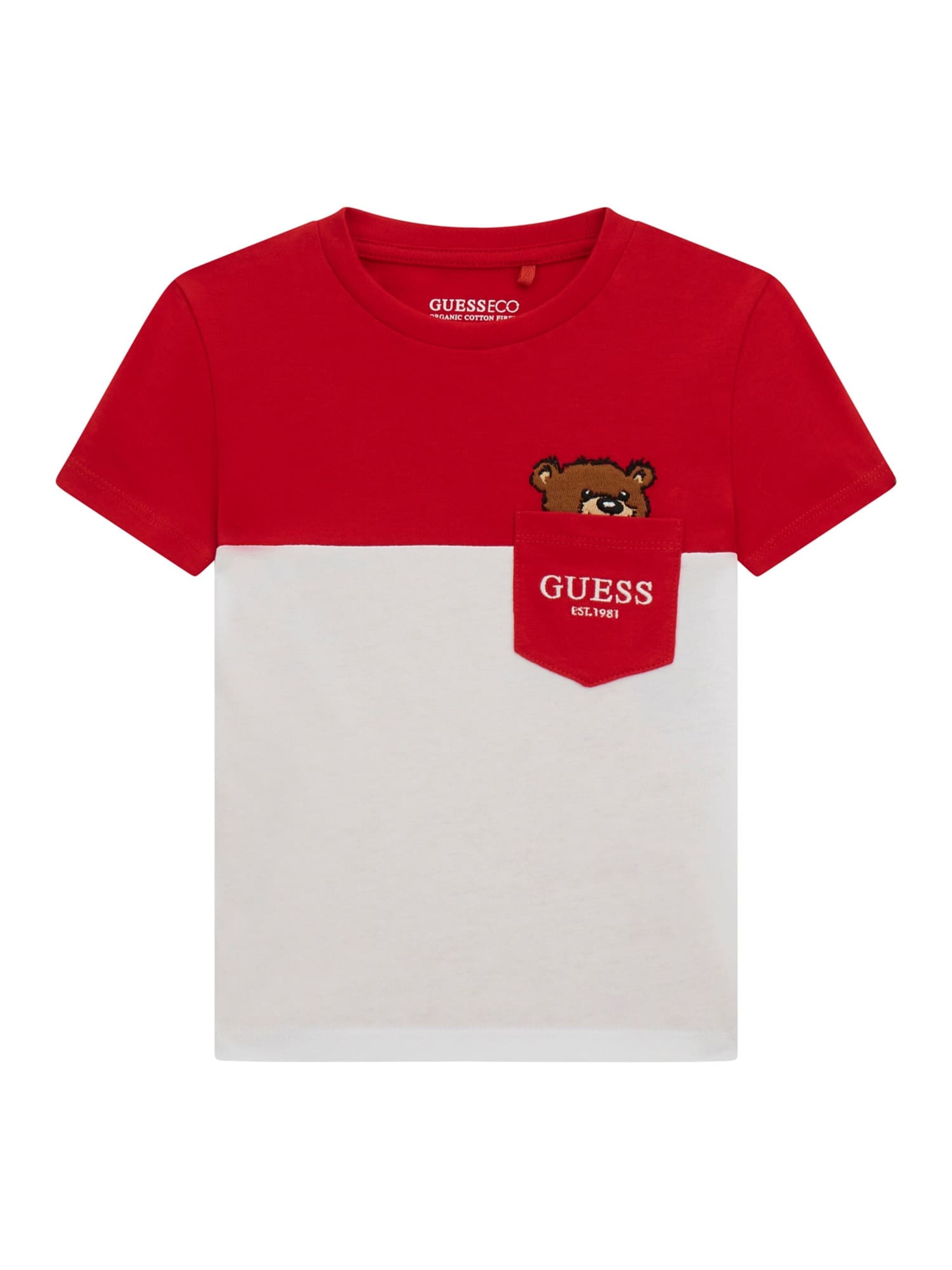 GUESS Shirt in Red: front