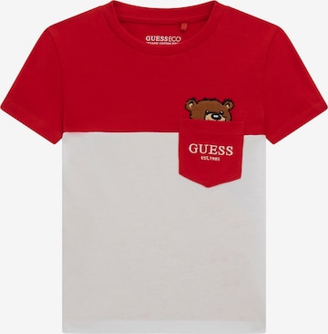 GUESS T-Shirt in Rot: Vorderseite