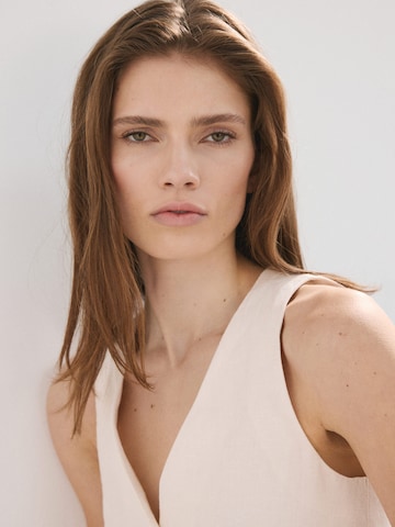 MANGO Overal 'Rosanna' – béžová