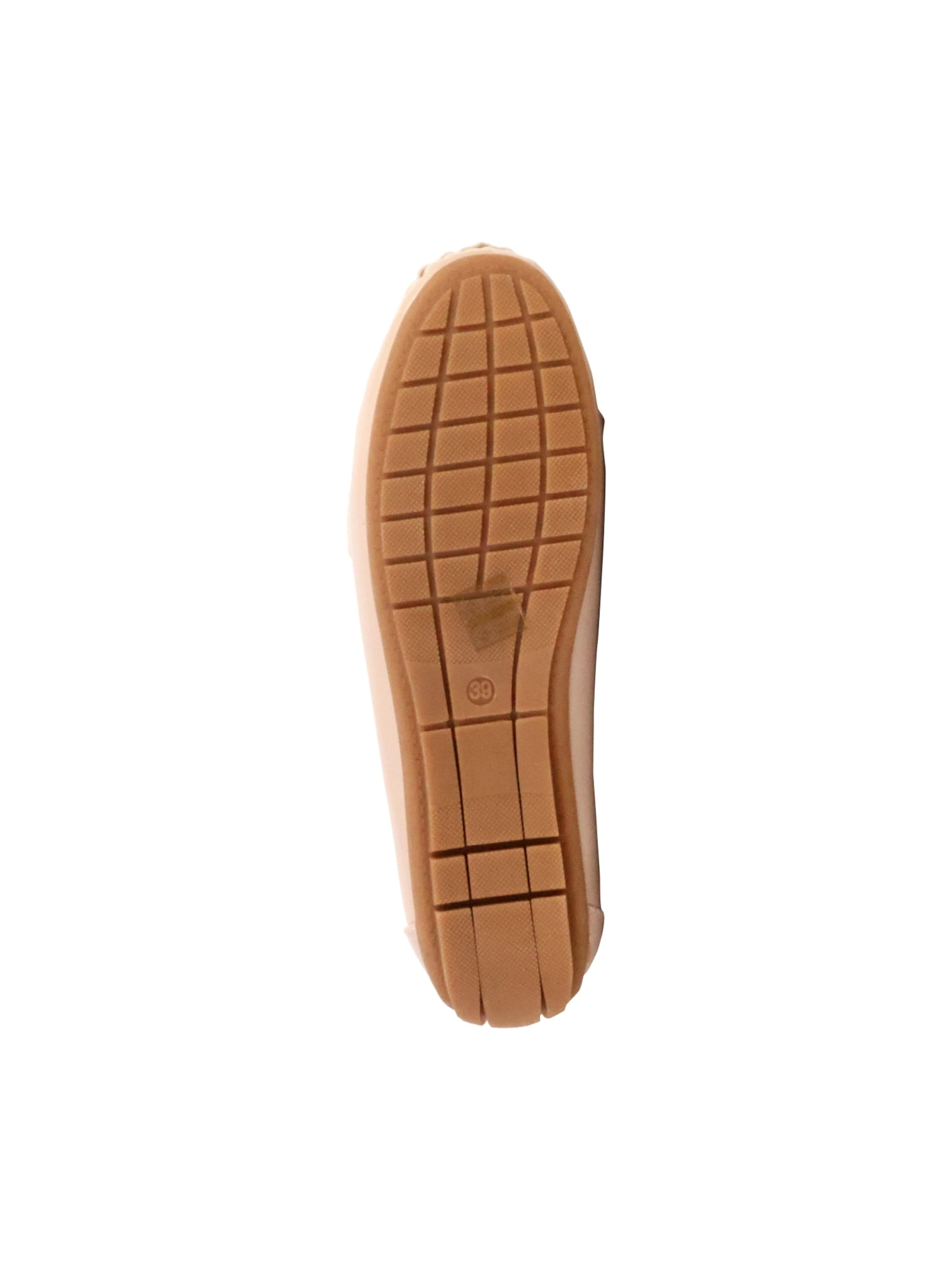 Slipper 'Mokassin zum Anziehen LBS' di Super Mode in beige