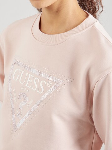 GUESS Mikina 'PYTHON' – pink