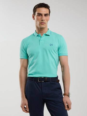 BIG STAR Poloshirt 'Polian' in Grün: Vorderseite