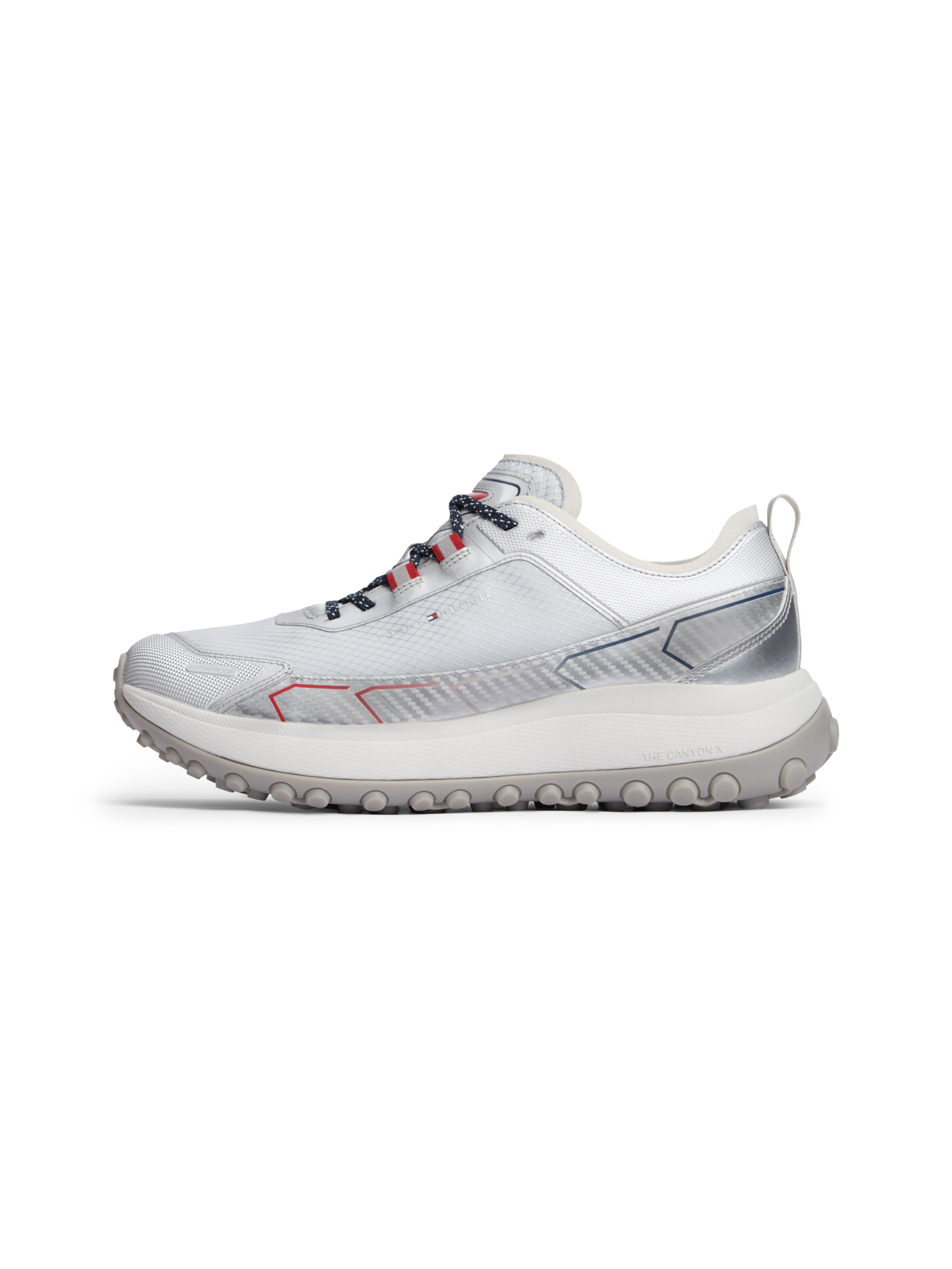 TOMMY HILFIGER Sneaker 'The Canyon X' in Grau: Vorderseite