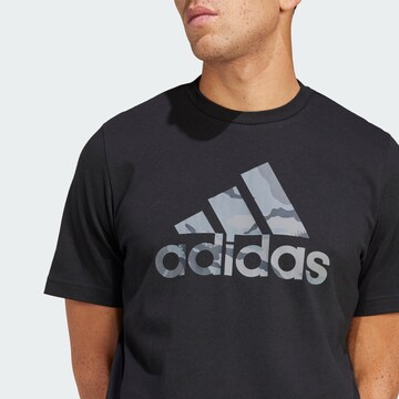 ADIDAS SPORTSWEAR Funkční tričko – černá