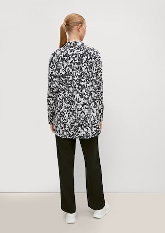 comma casual identity Blouse in Zwart