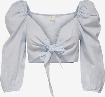 ONLY Blouse 'Ivy' in Blue: front