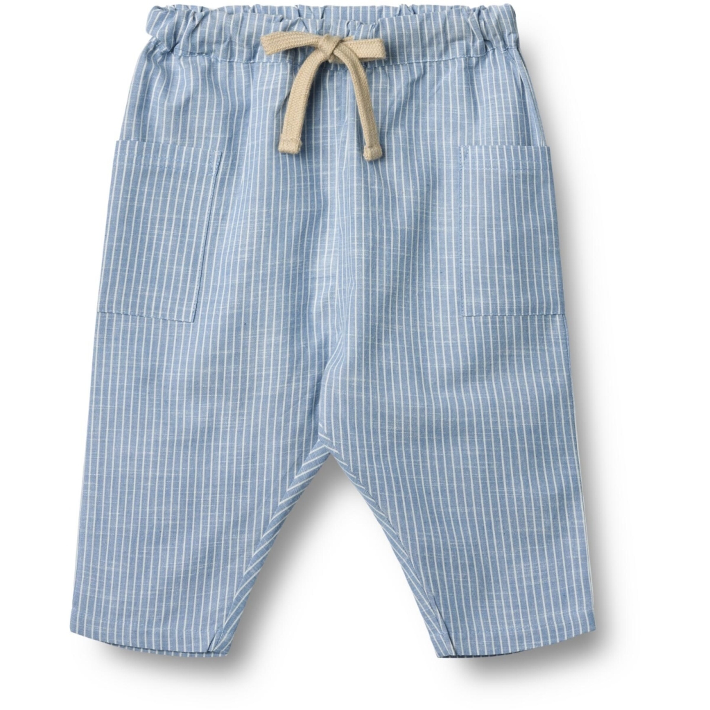 WHEAT Regular Pants in Blue: front