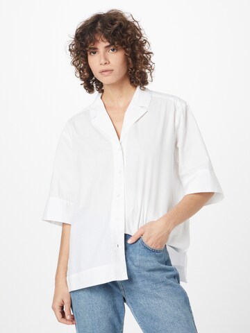 Monki Blouse in White: front