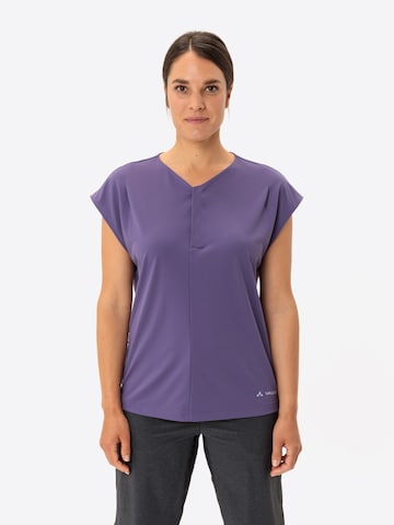 VAUDE Performance shirt 'Adlux' in Purple: front