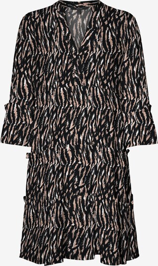 Vero Moda Petite Kleid 'Simply Easy' in hellbraun / schwarz, Produktansicht