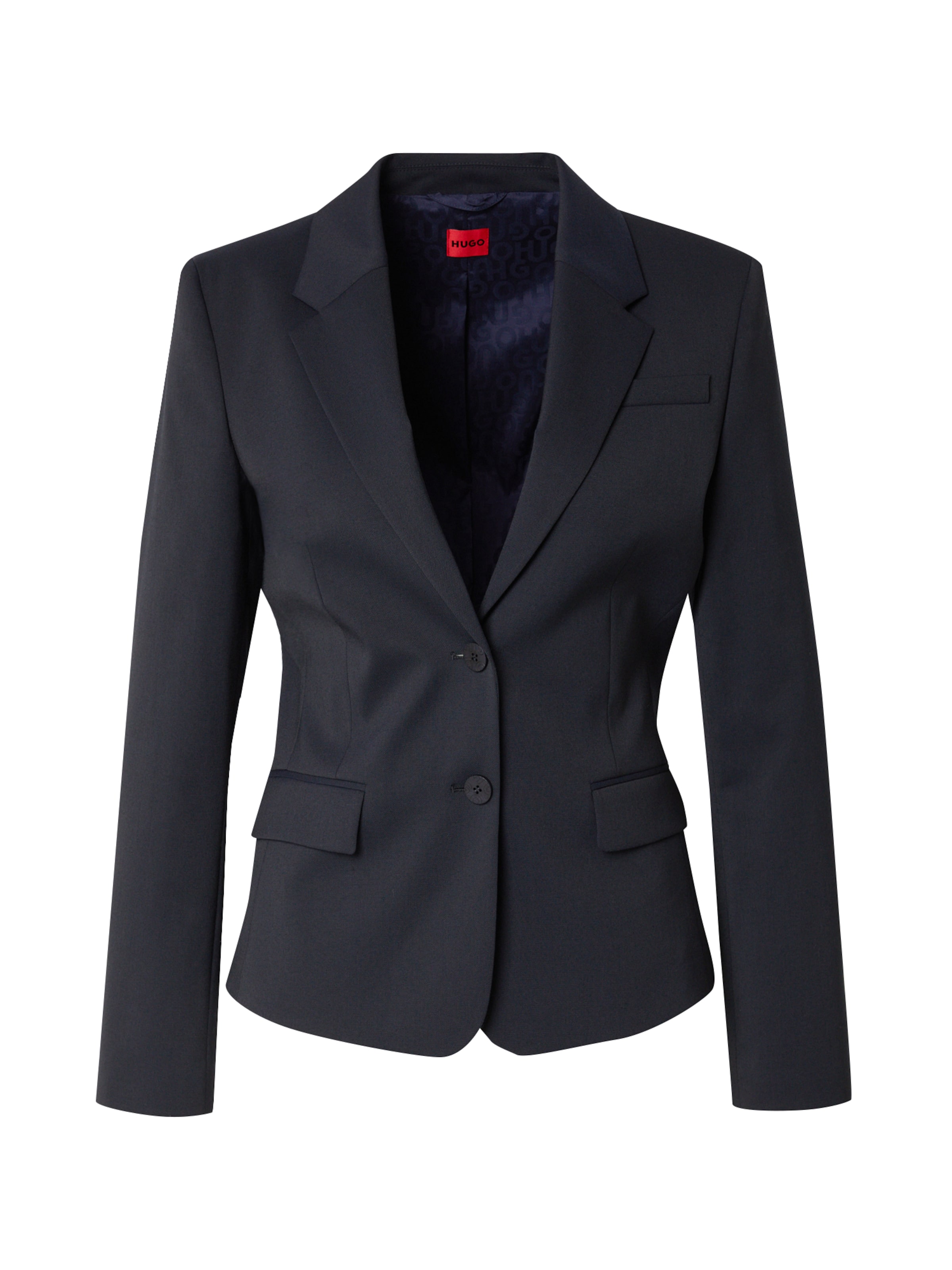 Blazer &#x27;Aredana&#x27; di HUGO in blu: frontale