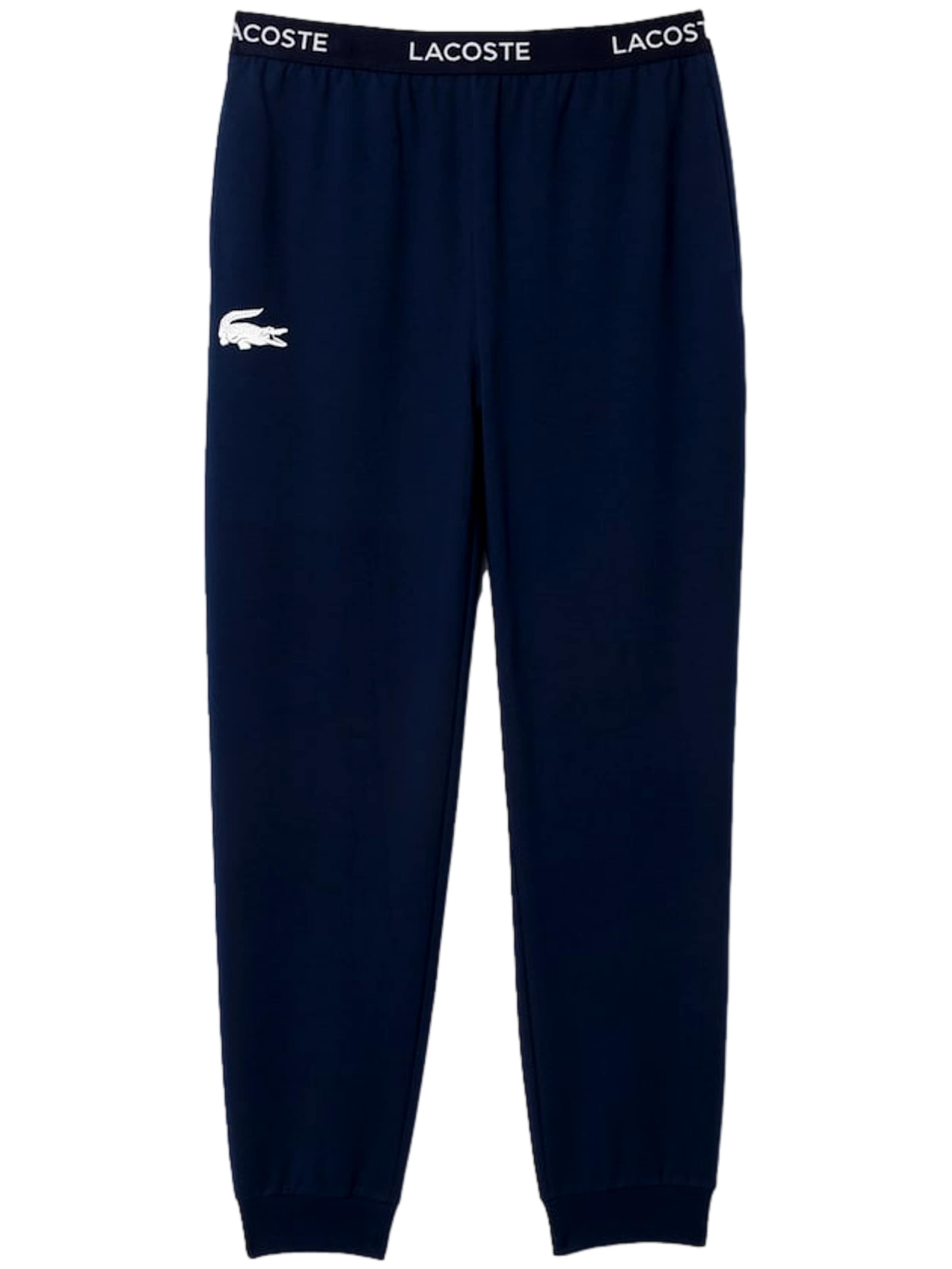 LACOSTE Regular Functionele broek in Blauw: voorkant
