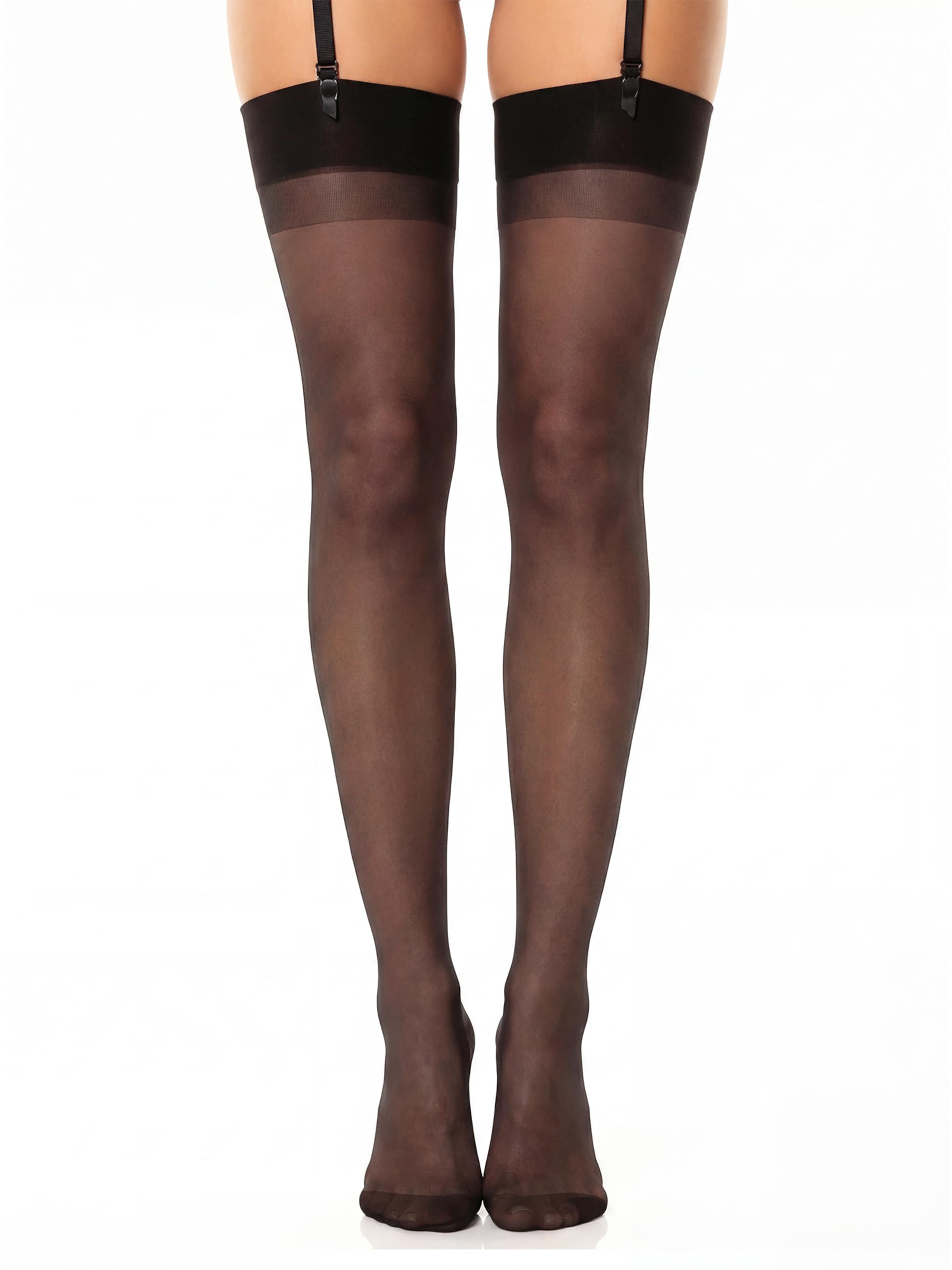 GLAMORY - Medias sin tirantes 'Delight 20' en rojo: frente