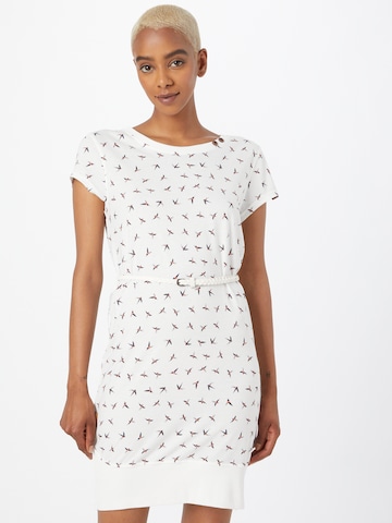 Alife and Kickin Dress in White: front