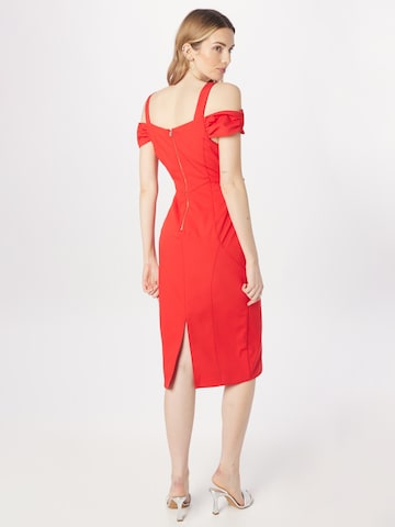 Robe de cocktail Wallis en rouge