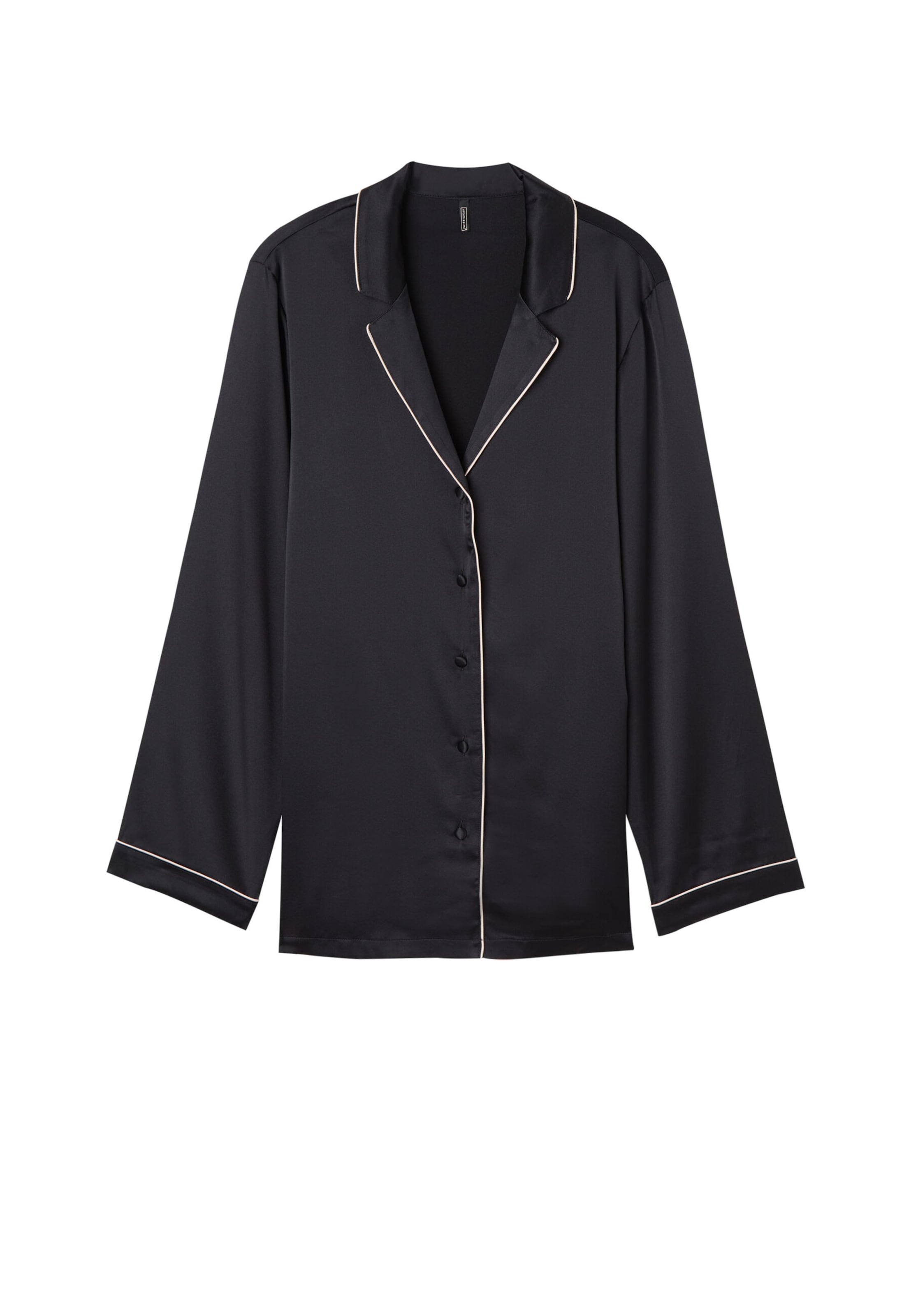 INTIMISSIMI Pyjama in Schwarz: Vorderseite