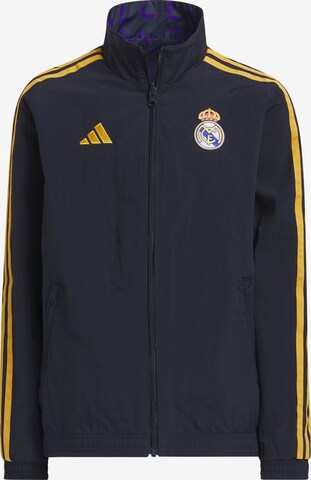 Veste de sport 'Real Madrid' ADIDAS PERFORMANCE en bleu : devant