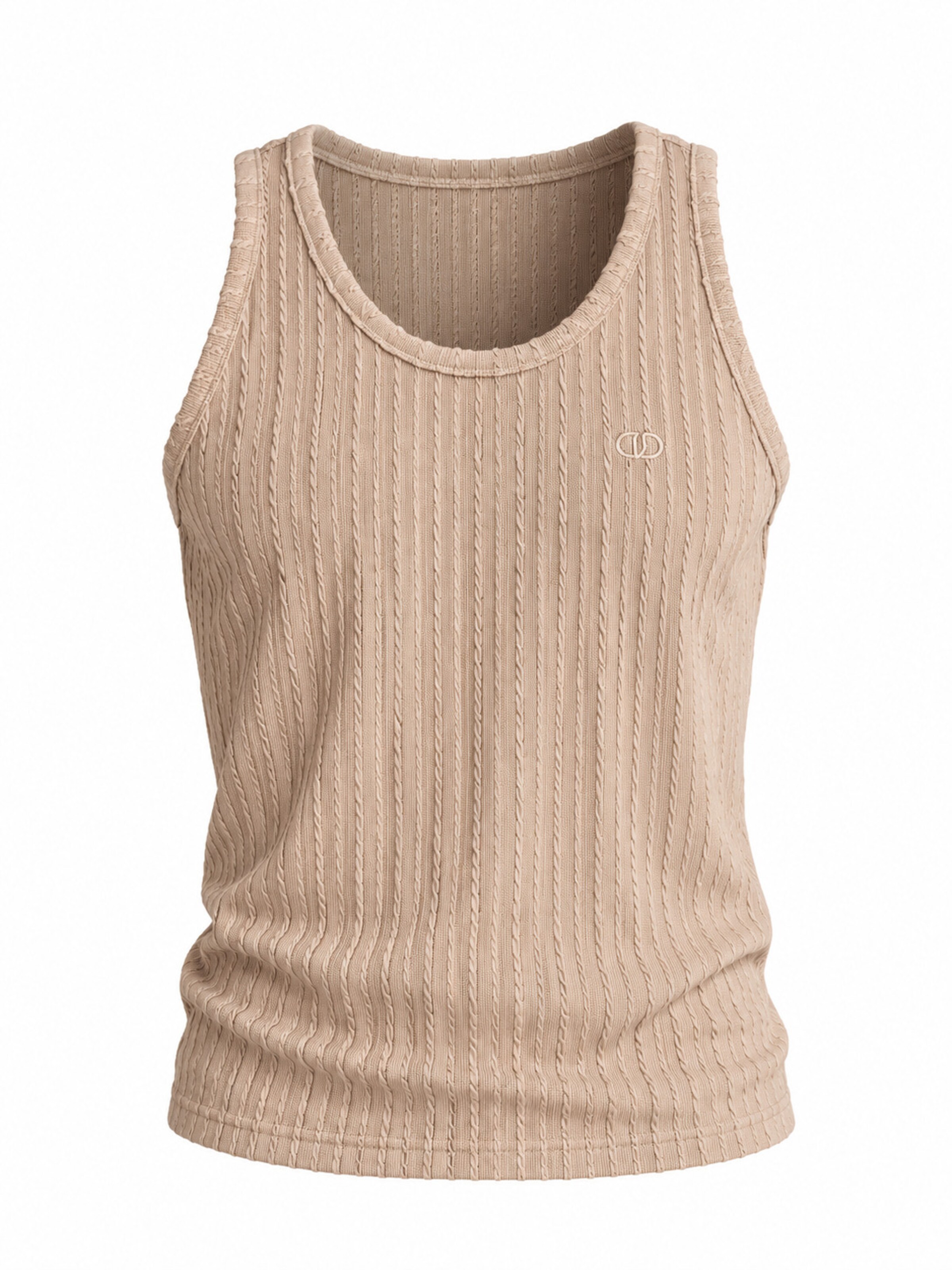 Gianni Kavanagh Shirt in Beige: Vorderseite