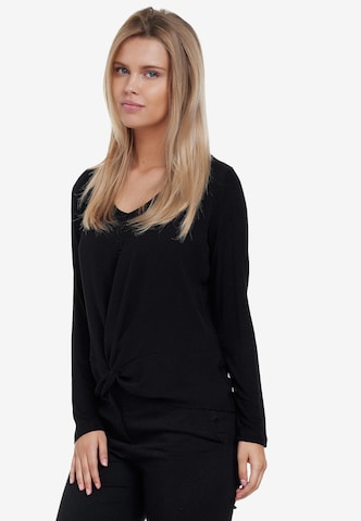 Decay Langarmshirt in Schwarz