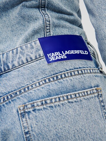 KARL LAGERFELD JEANS - Loosefit Calças de ganga em azul