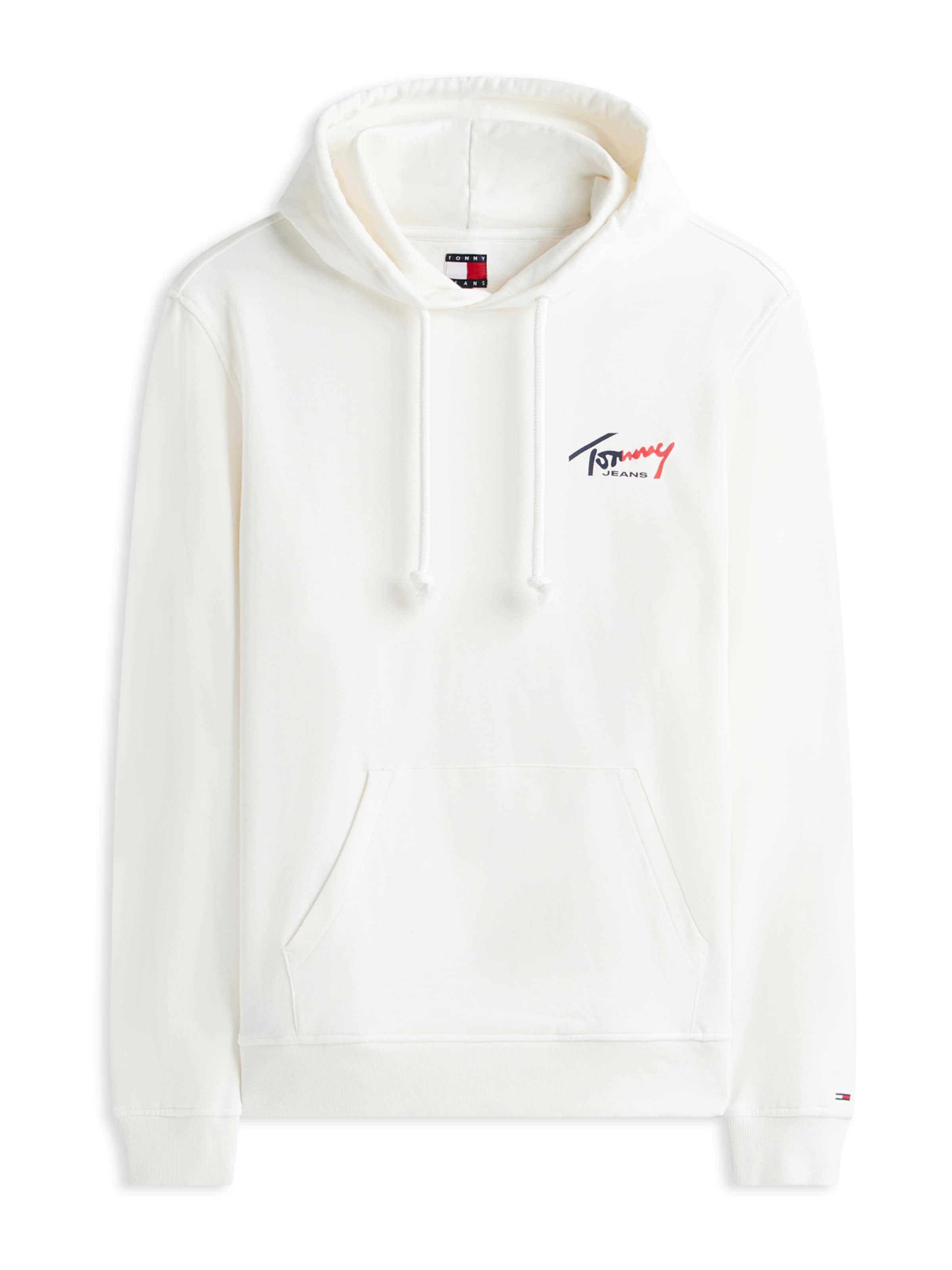 Sweat-shirt Tommy Jeans en blanc : devant