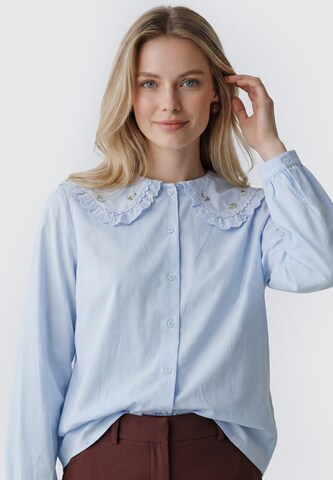 Usha - Blusa en azul