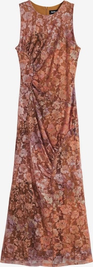 40 dydžio Suknelė iš Desigual, spalva – karamelės / mišrios spalvos, Prekių apžvalga