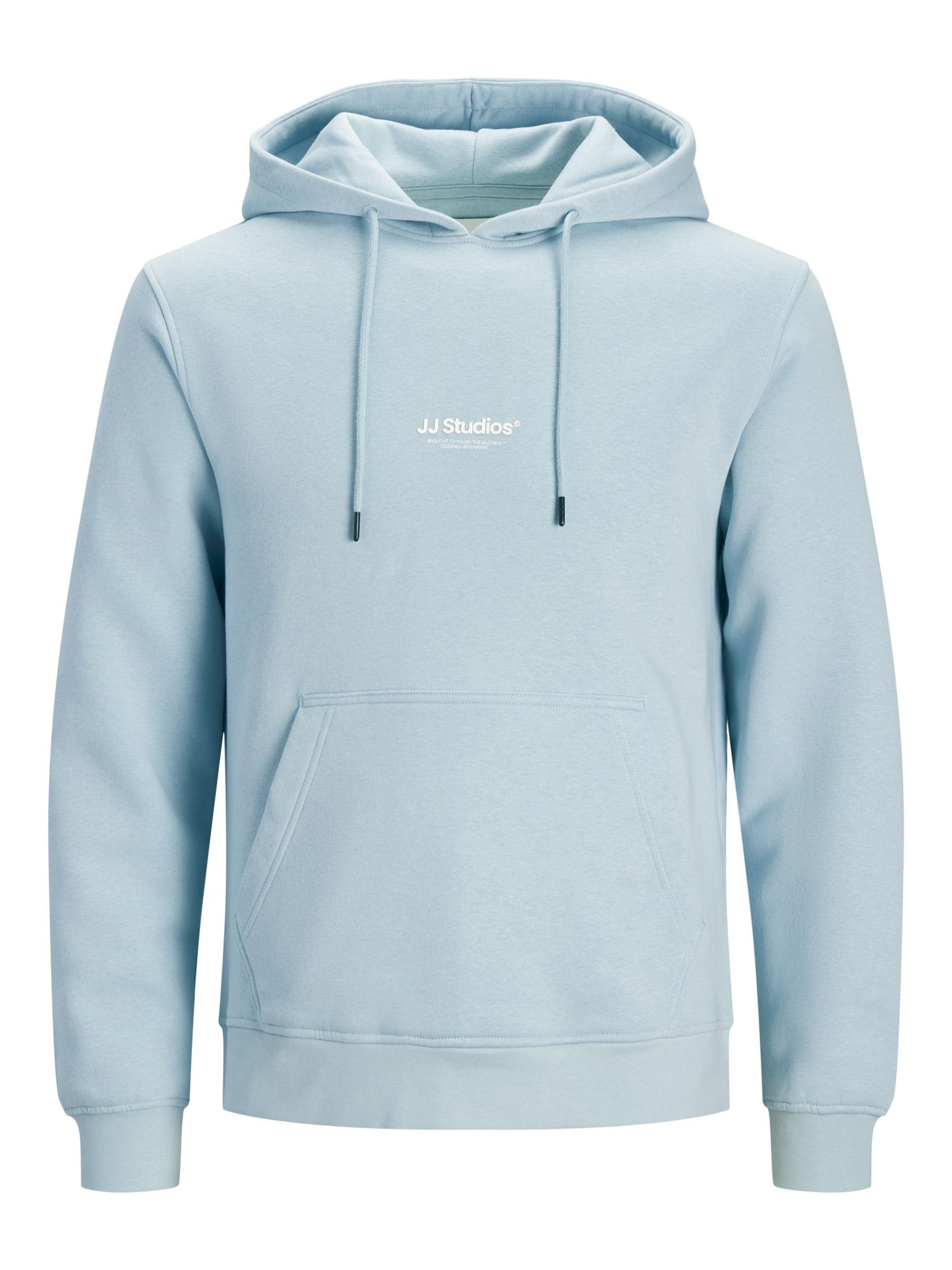 Jack & Jones Plus Суичър 'JJEsoho' в синьо: отпред