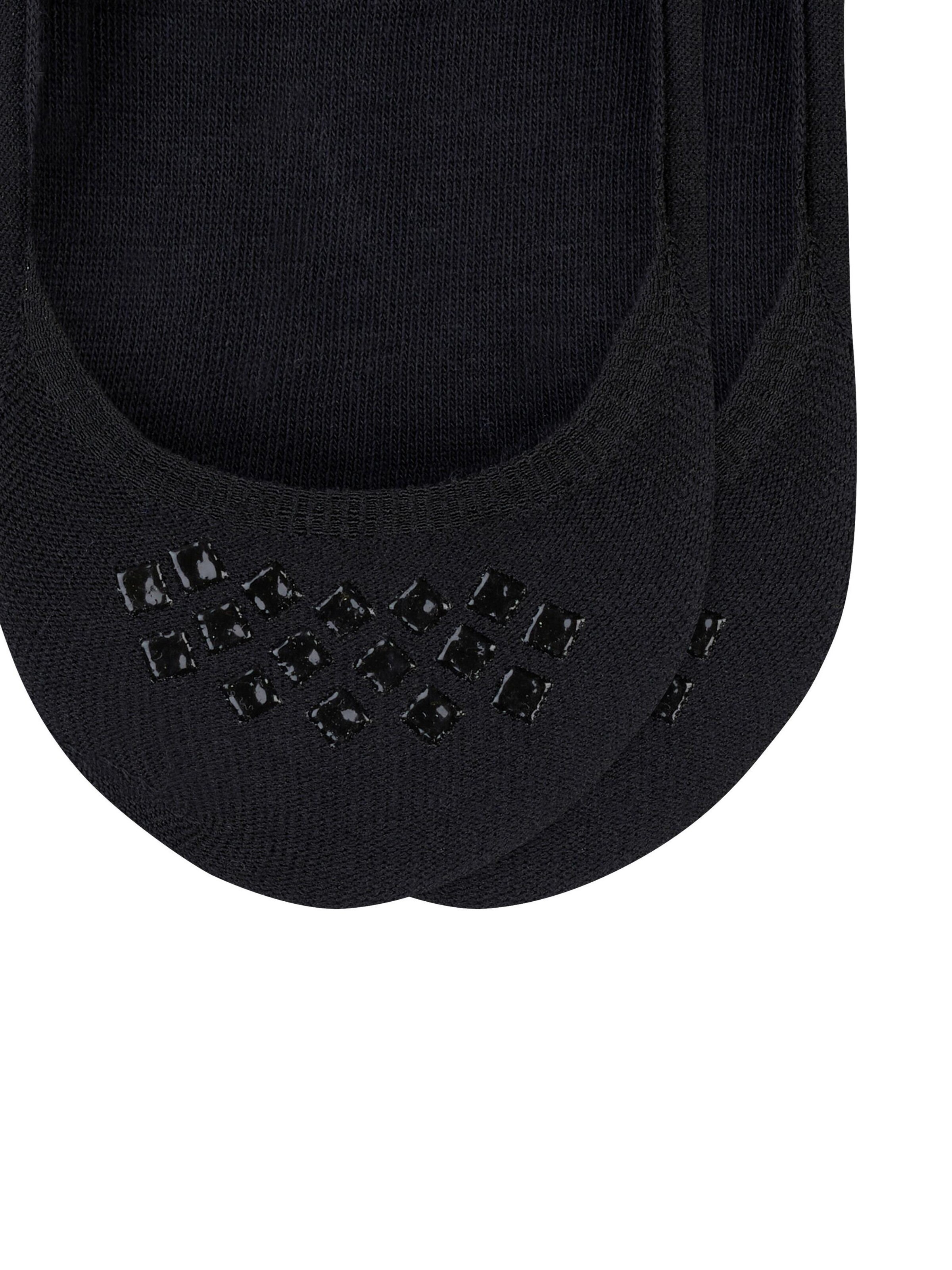 BURLINGTON Ankle Socks 'Everyday 2-Pack' in Black