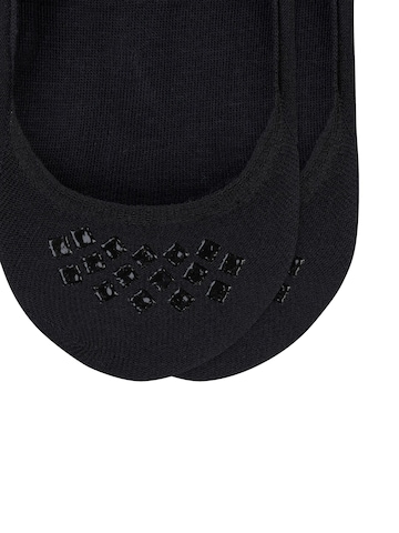 BURLINGTON Ankle Socks 'Everyday 2-Pack' in Black