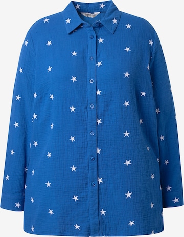 Angel of Style Blouse in Blue: front