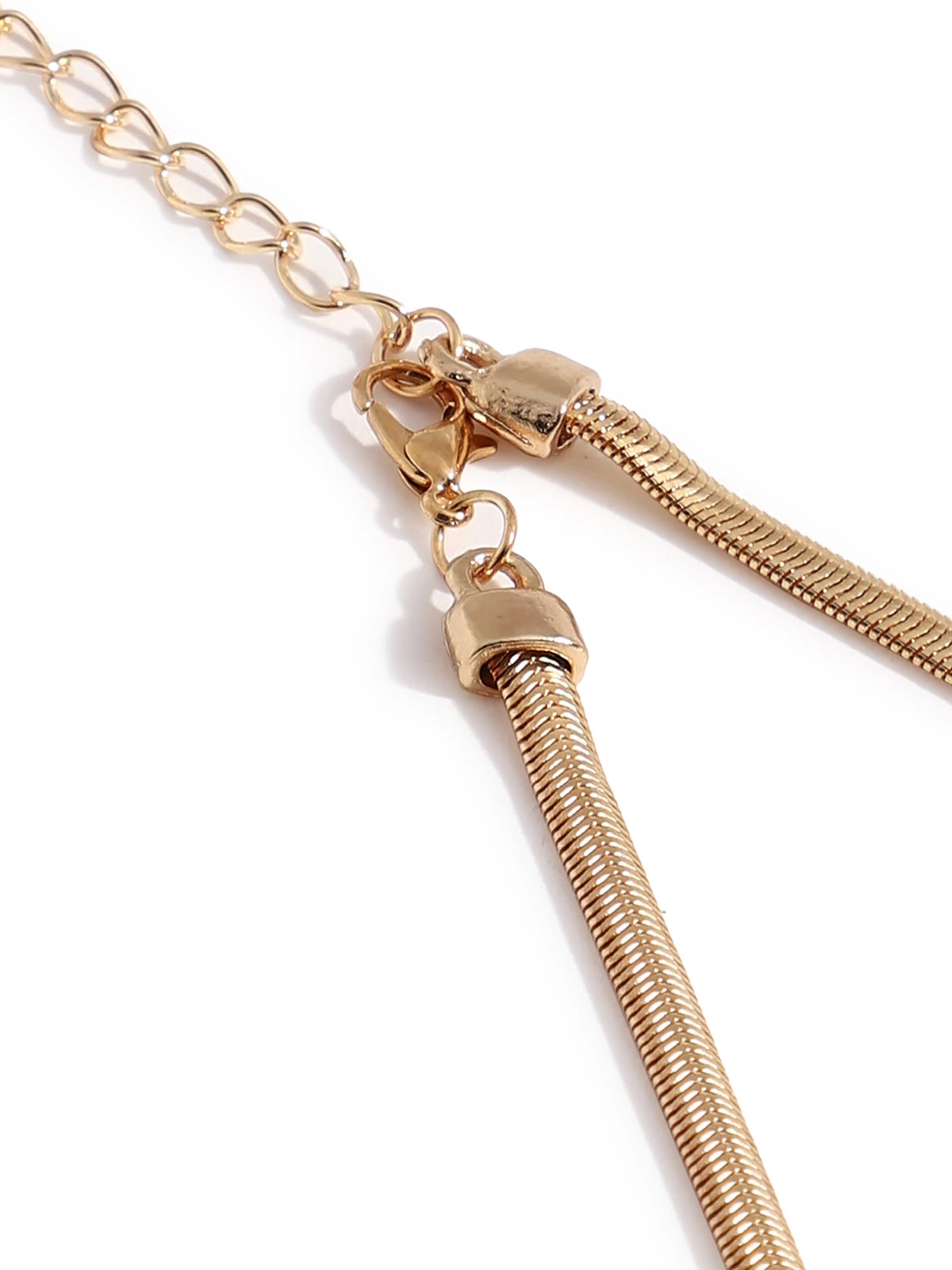 SOHI Łańcuszek 'Anadi' w kolorze niebieski