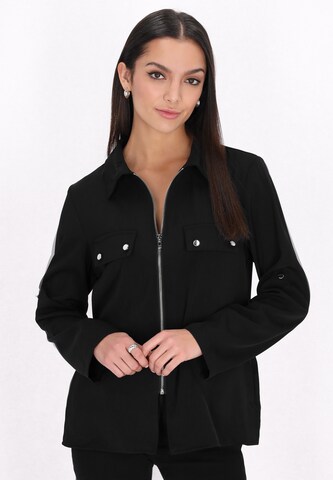 myMo ROCKS Between-season jacket in Black: front