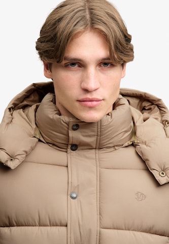 Superdry & Co Winter Jacket 'Premium' in Beige