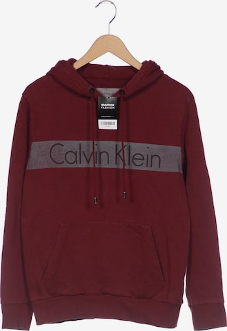 Calvin Klein Jeans Kapuzenpullover M in Rot: predná strana